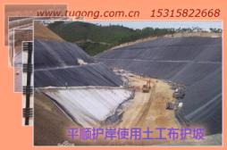 平順護(hù)岸使用土工布